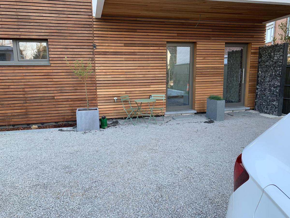 Green studio-Situé à 15 min de Botrange, Parc Hautes Fa gnes et Francorchamps Heusy Exterior foto